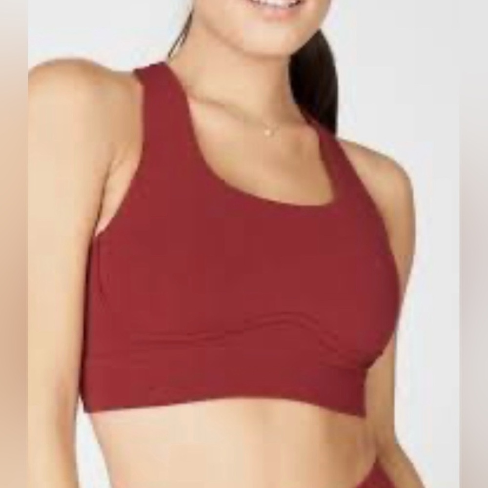 Elegant Maroon Sports Bra